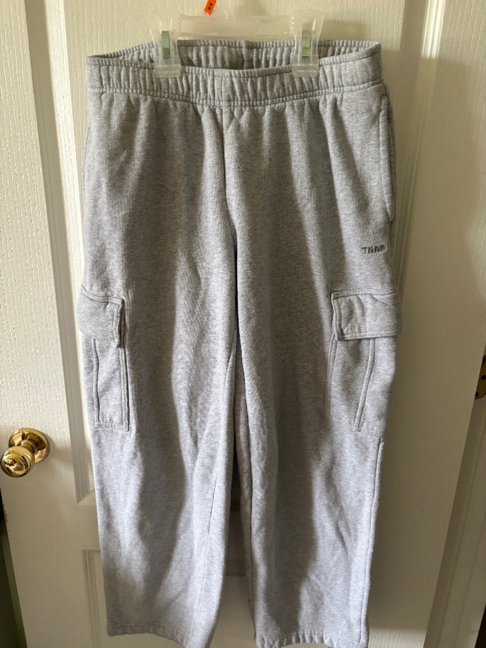 Aritzia TNA Sweatfleece MegaFit Cargo Sweatpant - Short Length - Picture 2 of 6
